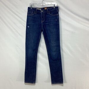 Pilcro and the Letterpress Dark Blue Skinny Jeans 30